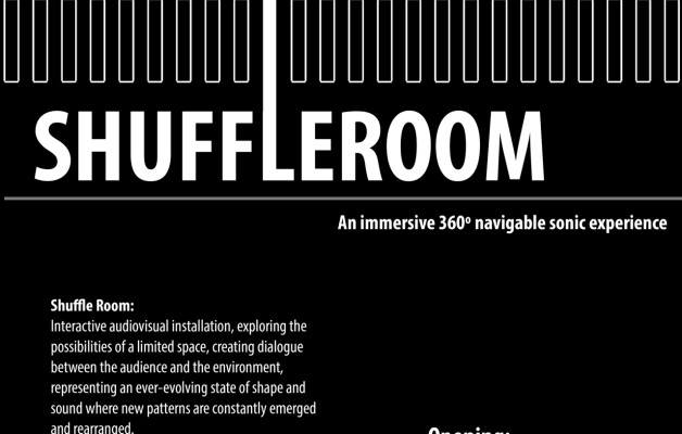SHUFFLE ROOM | Interactive navigable AV installation /kiállítás/